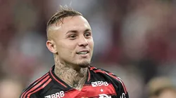 RJ - RIO DE JANEIRO - 21/05/2025 - COPA DO BRASIL 2025, FLAMENGO X BOTAFOGO-PB - Everton Cebolinha jogador do Flamengo durante partida contra o Botafogo-PB no estadio Maracana pelo campeonato Copa Do Brasil 2025.