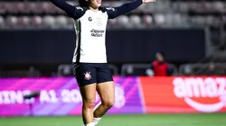 Duda Sampaio comemora gol pelo Corinthians. Foto: Rodrigo Gazzanel/Ag. Corinthians