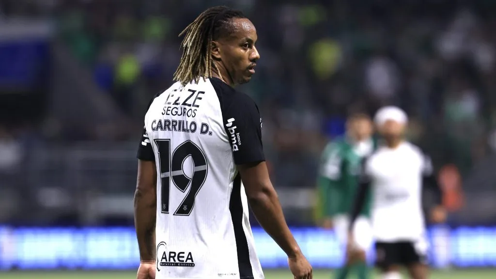 Carillo no Corinthians. Foto: Marcello Zambrana/AGIF