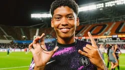 Jogadora Rebeca. Foto: Divulgação/Houston Dash