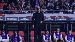 Hernan Crespo tecnico do Sao Paulo durante partida contra o Atletico Nacional no estadio Morumbi pelo campeonato Copa Libertadores 2025. Foto: Marcello Zambrana/AGIF
