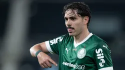 Mauricio jogador do Palmeiras durante partida contra o Botafogo. Foto: Jorge Rodrigues/AGIF