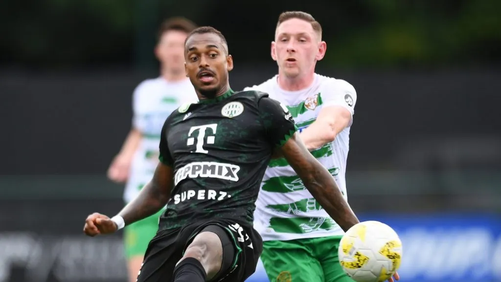 Raul Gustavo pelo Ferencvaros. (Photo by Ben Roberts Photo/Getty Images)