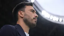 QUITO, ECUADOR - AUGUST 21: Head Coach Davide Ancelotti of Botafogo looks on prior to the Copa CONMEBOL Libertadores 2025 match between LDU Quito and Botafogo at Estadio Rodrigo Paz Delgado on August 21, 2025 in Quito, Ecuador. (Photo by Franklin Jacome/Getty Images)
