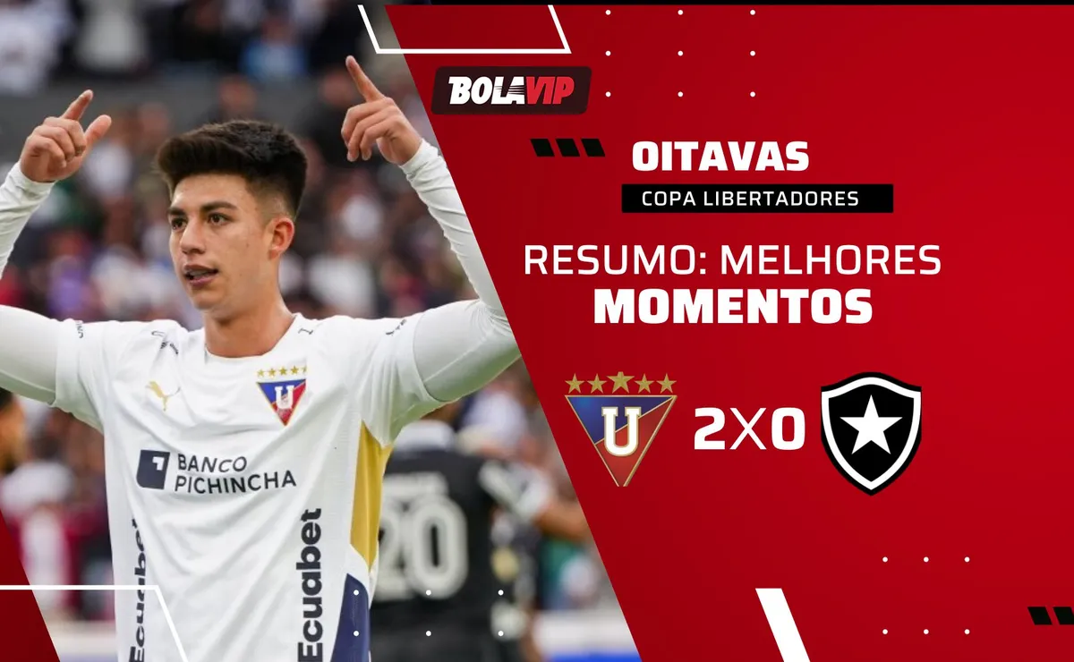 Botafogo joga mal, é superado pela LDU e dá adeus a Libertadores 2025