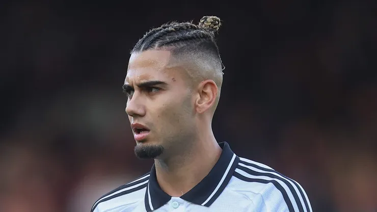 — Andreas Pereira com a camisa do Fulham-ING