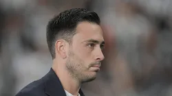 RJ - RIO DE JANEIRO - 14/08/2025 - COPA LIBERTADORES 2025, BOTAFOGO X LDU - Davide Ancelotti tecnico do Botafogo durante partida contra o LDU no estadio Engenhao pelo campeonato Copa Libertadores 2025.