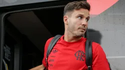 Saúl ganhou espaço entre os titulares da equipe sob o comando de Filipe Luís - Fotos: Gilvan de Souza/Flamengo
