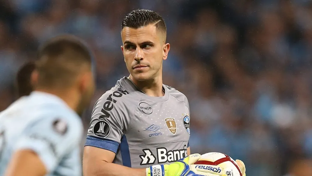 Goleiro pelo Grêmio. Foto: Pedro H. Tesch/AGIF