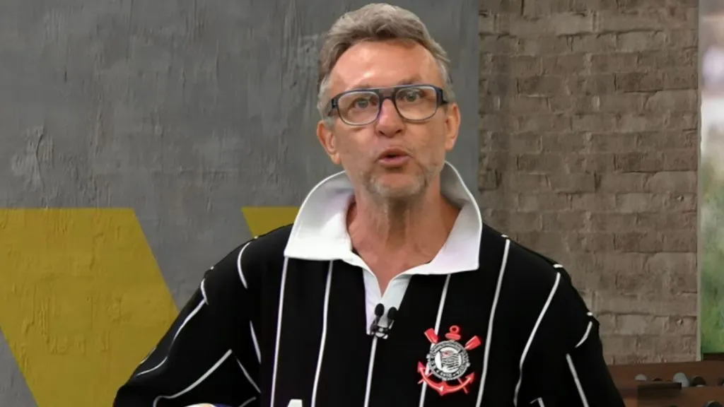 Neto ressaltou importância de Memphis e Yuri Alberto e abordou retorno do camisa 10 – Foto: Reprodução Os Donos da Bola-Band