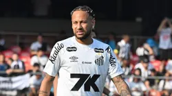 Neymar jogador do Santos durante partida contra o Vasco. Foto: Jota Erre/AGIF