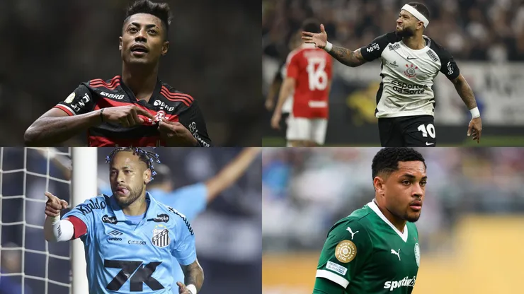 As figuras do Brasileirão 2025.