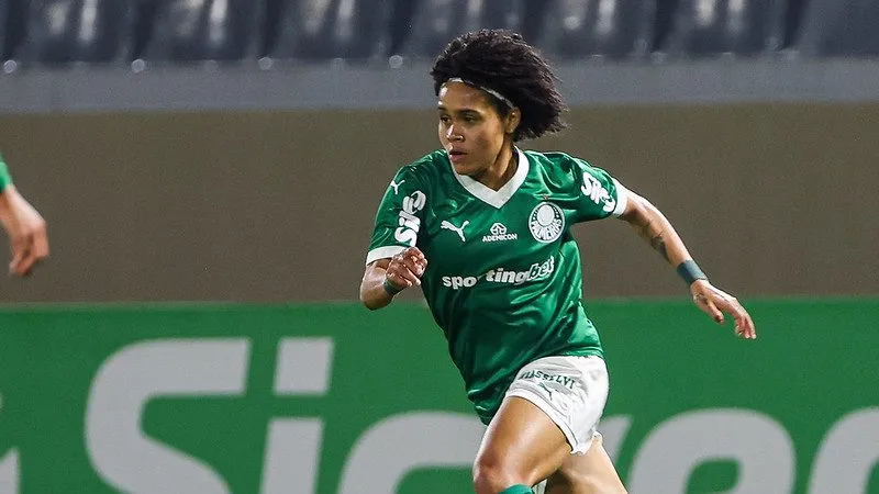 Palmeiras no Brasileirão. Foto: Fabio Menotti/Palmeiras - jogadora