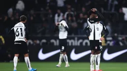 SP - SAO PAULO - 16/08/2025 - BRASILEIRO A 2025, CORINTHIANS X BAHIA - Talles Magno jogador do Corinthians lamenta derrota ao final da partida contra o Bahia no estadio Arena Corinthians pelo campeonato Brasileiro A 2025. Foto: Ettore Chiereguini/AGIF