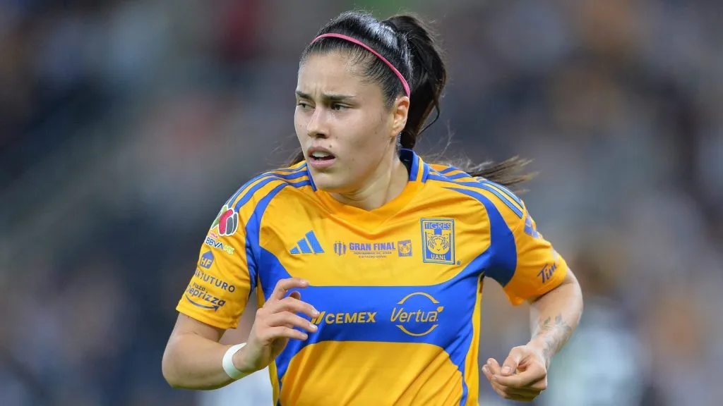 Lizbeth Ovalle pelo Tigres. (Photo by Azael Rodriguez/Getty Images)