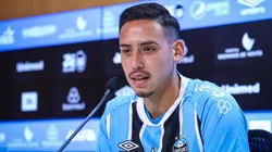 Erick Noriega em entrevista coletiva de apresentação