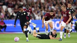 West Ham x Chelsea: Estêvão se torna o jogador mais jovem a dar uma assistência na Premier League. (Photo by Julian Finney/Getty Images)