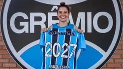 Bia Santos permanece no Grêmio por mais dois anos - Foto: Caroline Motta / Grêmio FBPA