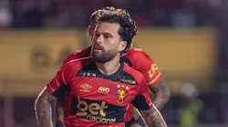 Lucas Lima durante partida contra o SPFC