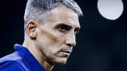 Vojvoda durante partida do Leão do Pici na Sul-Americana 2024