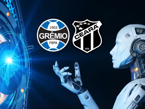 Inteligência artificial revela previsão para Grêmio x Ceará