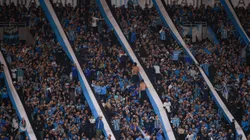 Torcida do Grêmio presente na Arena. Foto: Maxi Franzoi/AGIF.