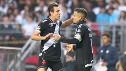 Jogadores do Vasco comemoram um dos gols marcados na temporada. Foto: Mauricio de Souza/AGIF.