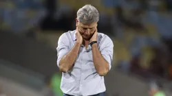 Renato Gaúcho, técnico do Fluminense em partida pelo campeonato brasileiro. Foto: (Foto: Lucas Figueiredo/Getty Images)