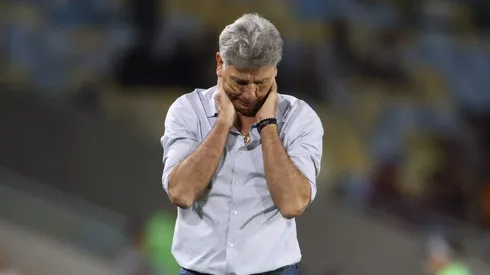 Renato Gaúcho, técnico do Fluminense em partida pelo campeonato brasileiro. Foto: (Foto: Lucas Figueiredo/Getty Images)