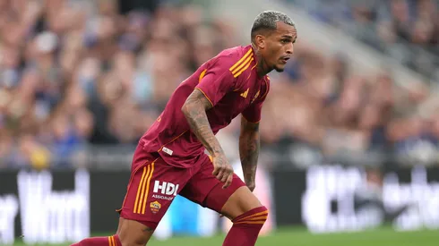 Ex-jogador do Flamengo Wesley, lateral-direito da Roma em amistoso (Foto: Jan Kruger/Getty Images)