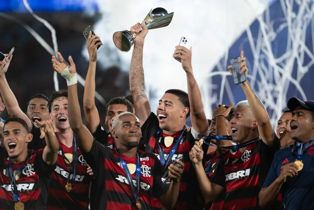 Flamengo vence Barcelona nos pênaltis e fatura Mundial Sub-20 pela segunda vez seguida. Foto: Jorge Rodrigues/AGIF