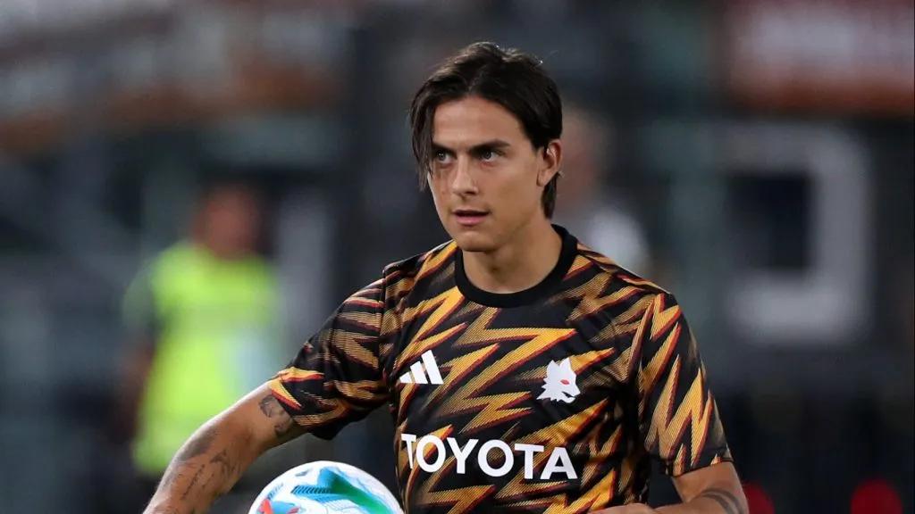 Dybala ficou na reserva na partida de ontem. Foto: Paolo Bruno/Getty Images