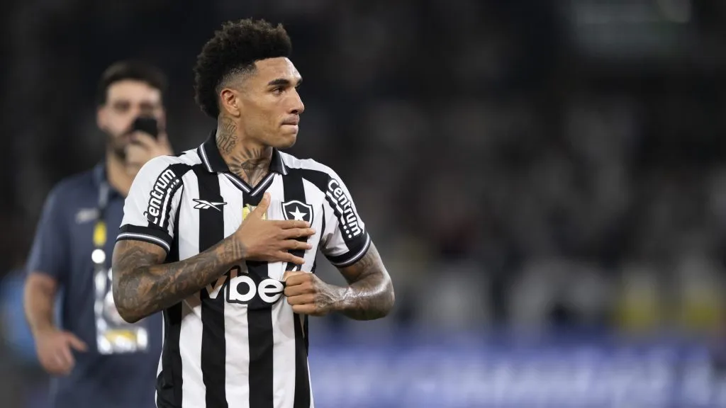 Igor Jesus, ex-jogador do Botafogo. Foto: Jorge Rodrigues/AGIF.