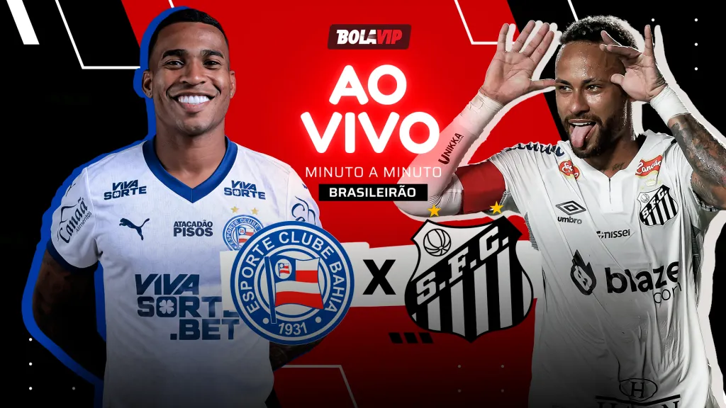 Bahia x Santos AO VIVO - Acompanhe pelo Brasileirão Betano