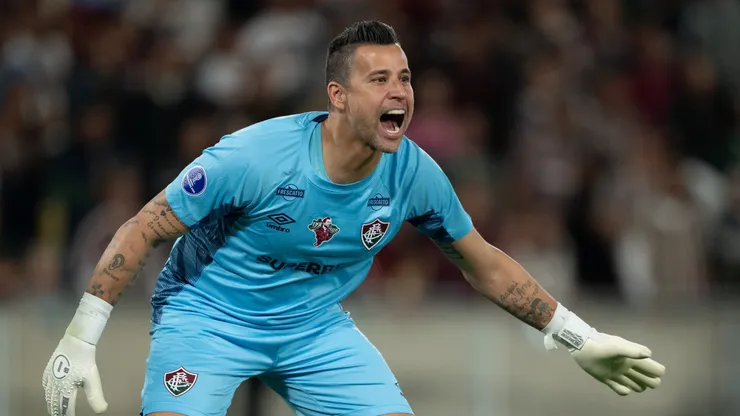 Fábio em ação pelo Fluminense. Foto: Jorge Rodrigues/AGIF