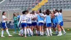 Palmeiras x Cruzeiro. Foto: reprodução/x/Cruzeiro Feminino