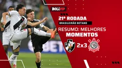 O Corinthians venceu o Vasco por 3 a 2 em jogo muito animado em São Januário. Foto: AGIF