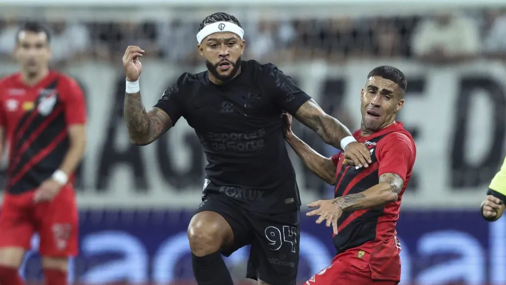 Corinthians x Athletico-PR. (Photo by Alexandre Schneider/Getty Images)