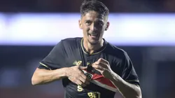 Pablo Maia marcou um belo gol pelo São Paulo diante do Atlético Mineiro