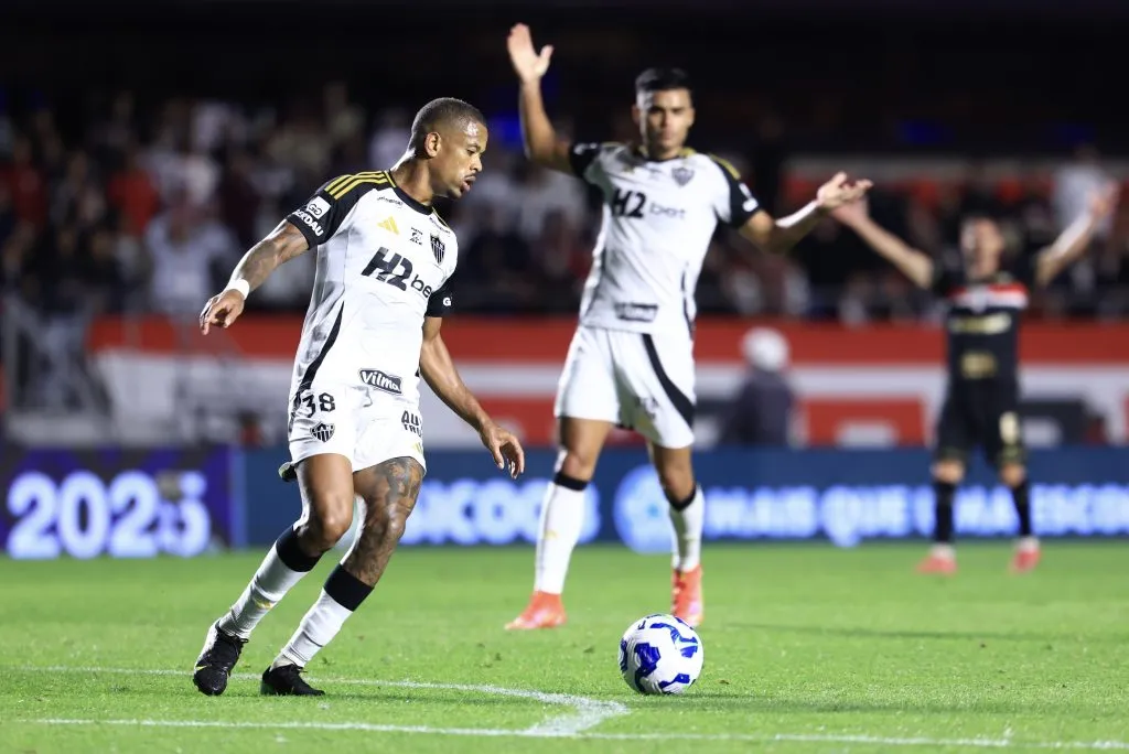 SP – SAO PAULO – 24/08/2025 – BRASILEIRO A 2025, SAO PAULO X ATLETICO-MG – Caio Psulista jogador do Atletico-MG durante partida contra o Sao Paulo no estadio Morumbi pelo campeonato Brasileiro A 2025. Foto: Marcello Zambrana/AGIF
