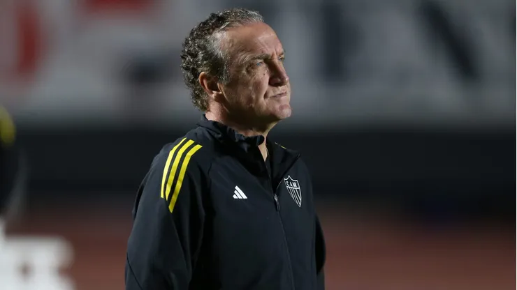 Cuca técnico do Atlético durante a partida contra o São Paulo - Foto: Marlon Costa/AGIF
