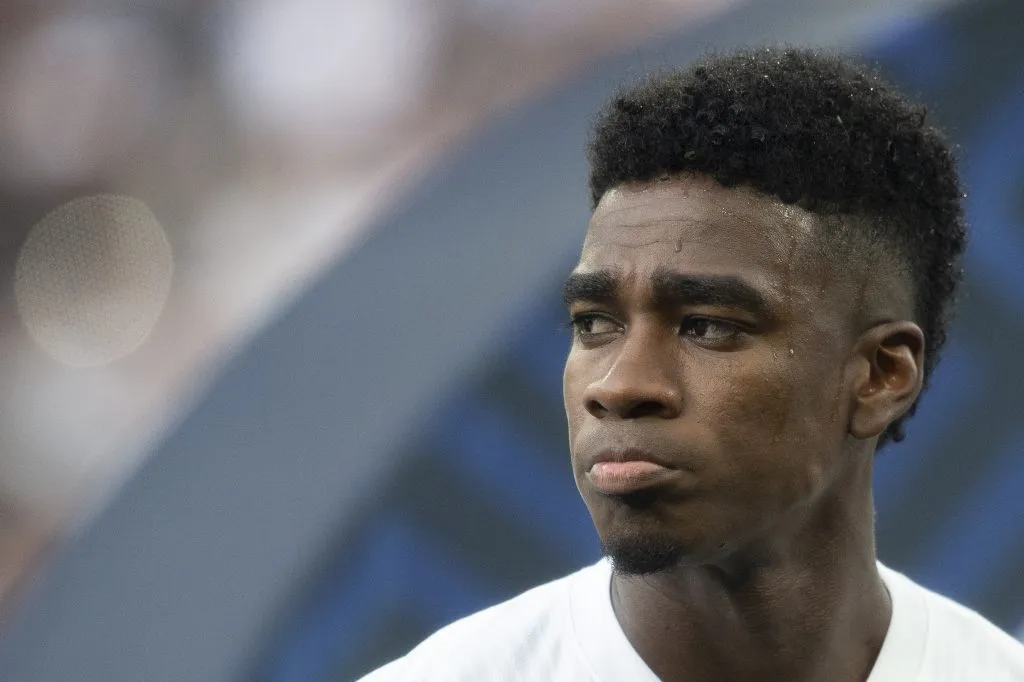 Félix Torres foi criticado por falha em gol do Vasco em vitória do Corinthians. Foto: Anderson Romao/AGIF