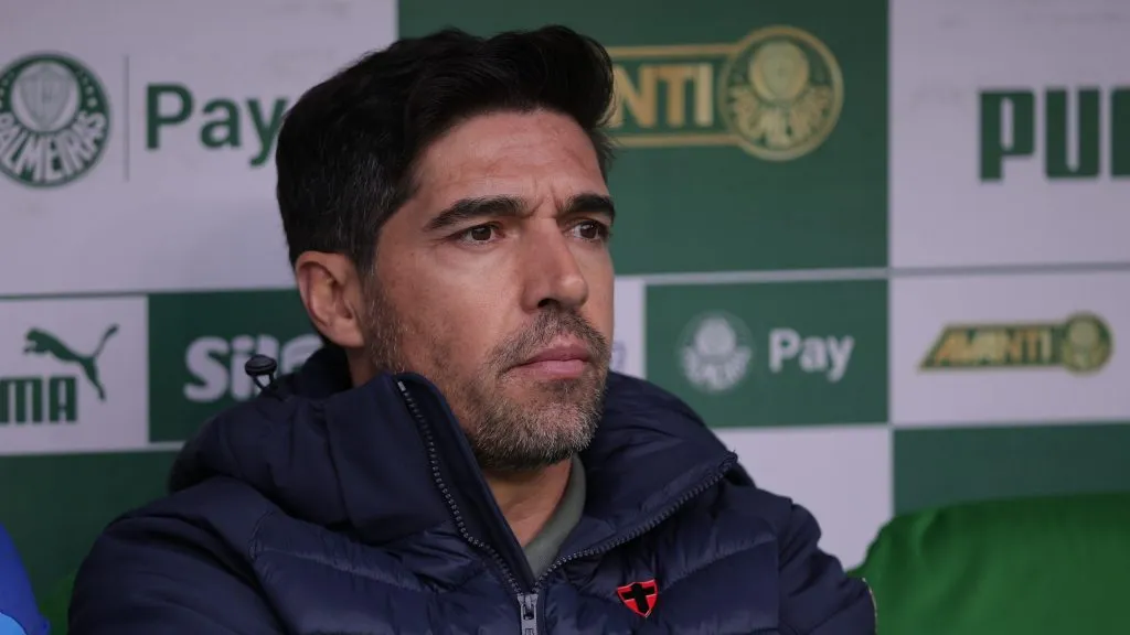 Abel Ferreira, técnico do Alviverde. Foto: Ettore Chiereguini/AGIF.