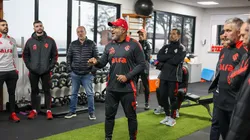 Vestiário do Inter. . Foto Ricardo Duarte/Internacional