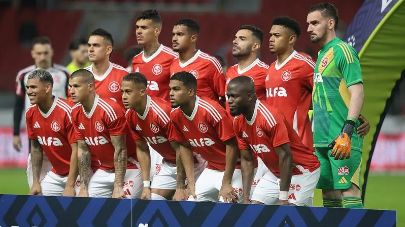 Jogadores do Internacional. Foto: Ricardo Duarte / Internacional