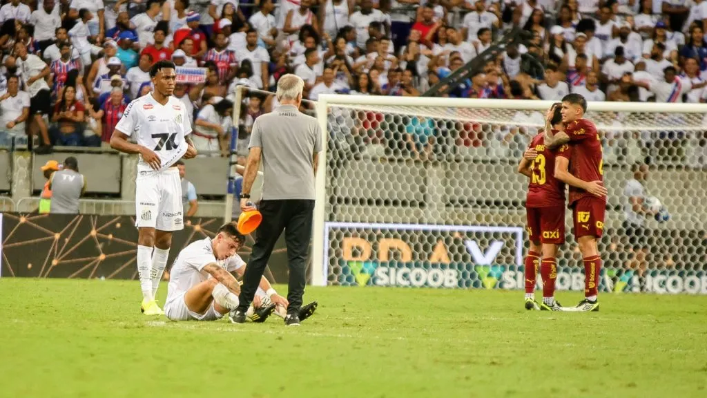 Bahia x Santos - Foto: Márcio José/AGIF.