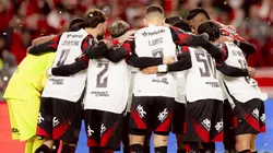 Flamengo, antes do jogo com o Internacional pela Libertadores (Adriano Fontes/Flamengo)
