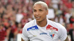 Deyverson em campo pelo Fortaleza. Foto: Thiago Ribeiro/AGIF