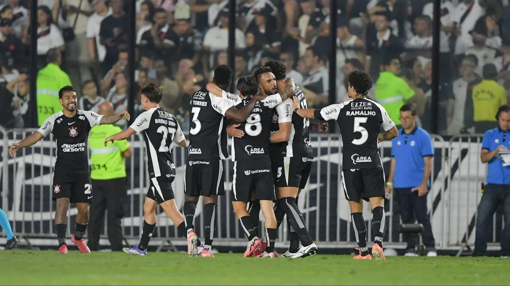 Corinthians no Brasileirão. Foto: Thiago Ribeiro/AGIF