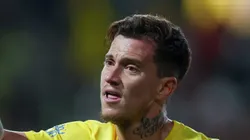 Otávio durante jogo do Al-Nassr, da Arábia Saudita.
